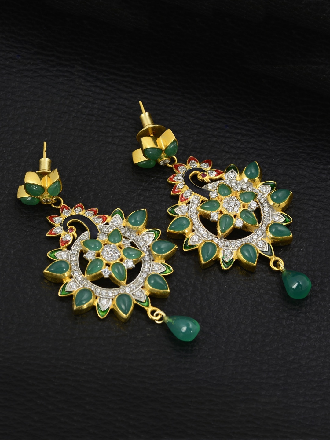 

Silgo Gold-Toned Classic Drop Earrings