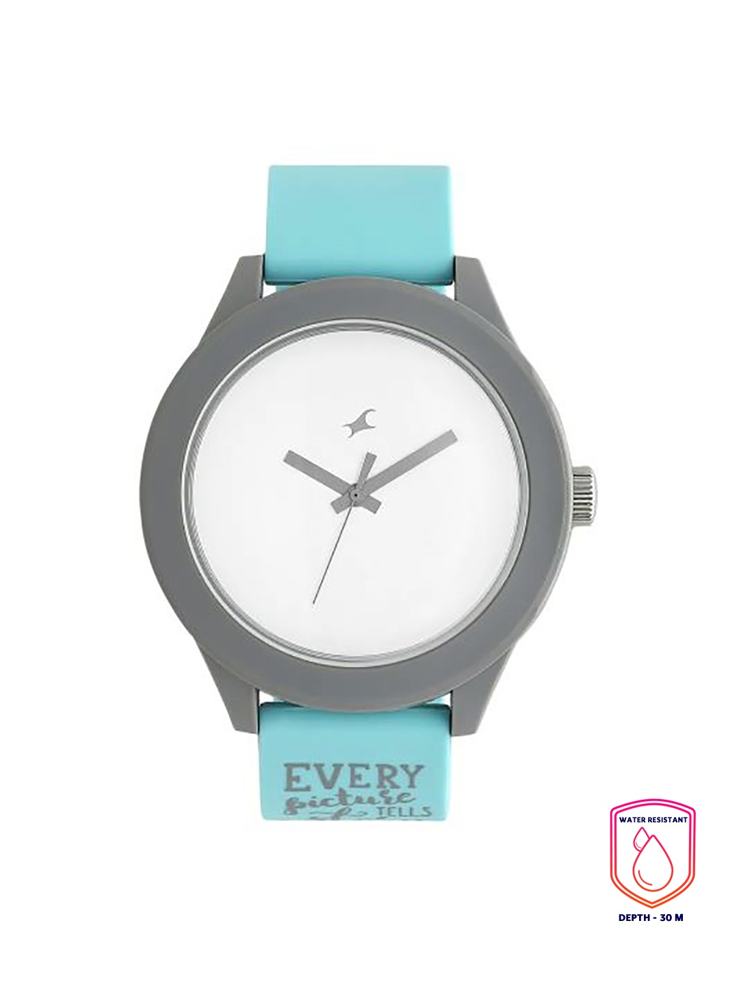 

Fastrack Unisex White Analogue Watch 38003PP22