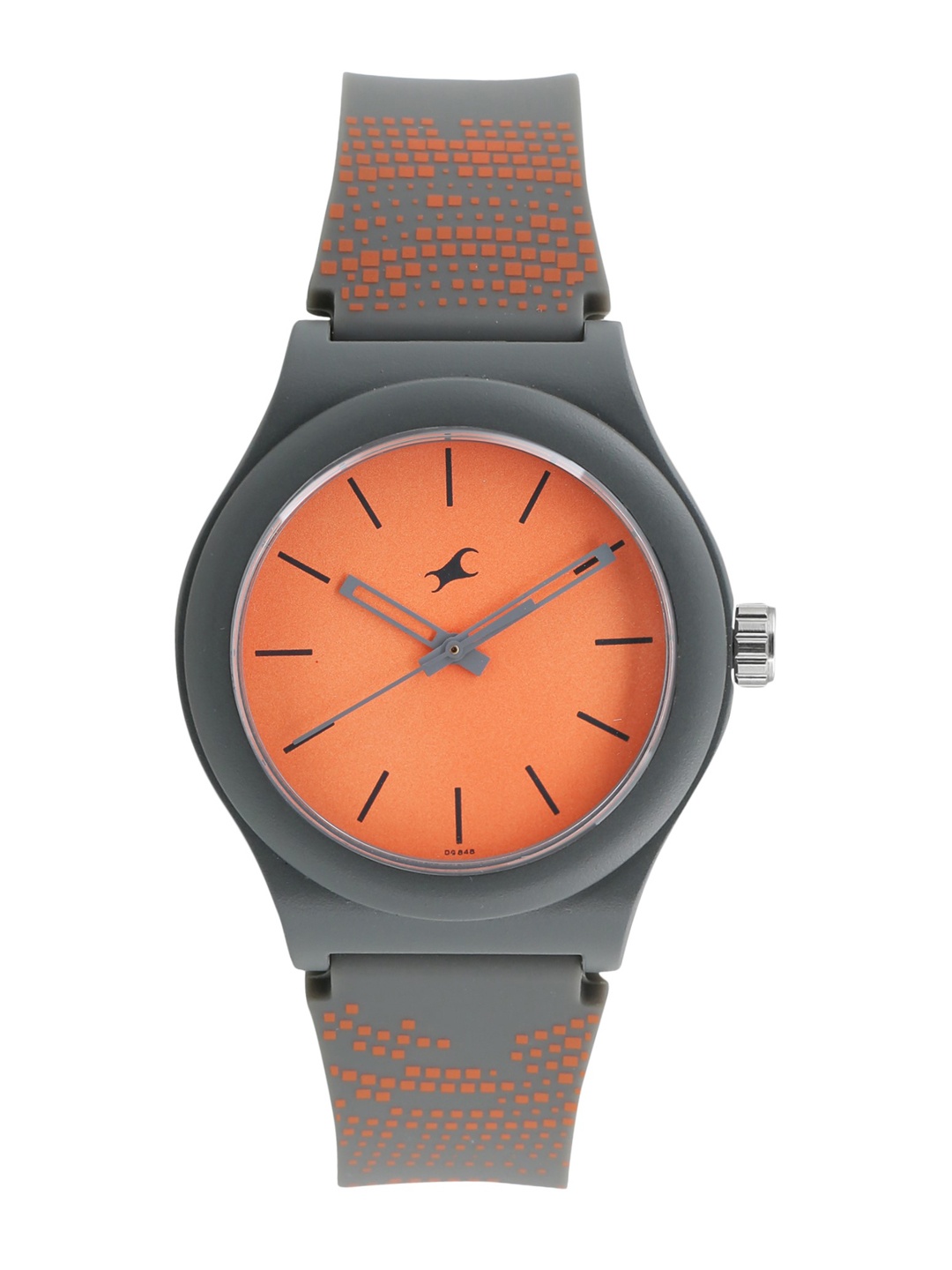 

Fastrack Unisex Analogue Watch 38037PP07-Blue, Orange
