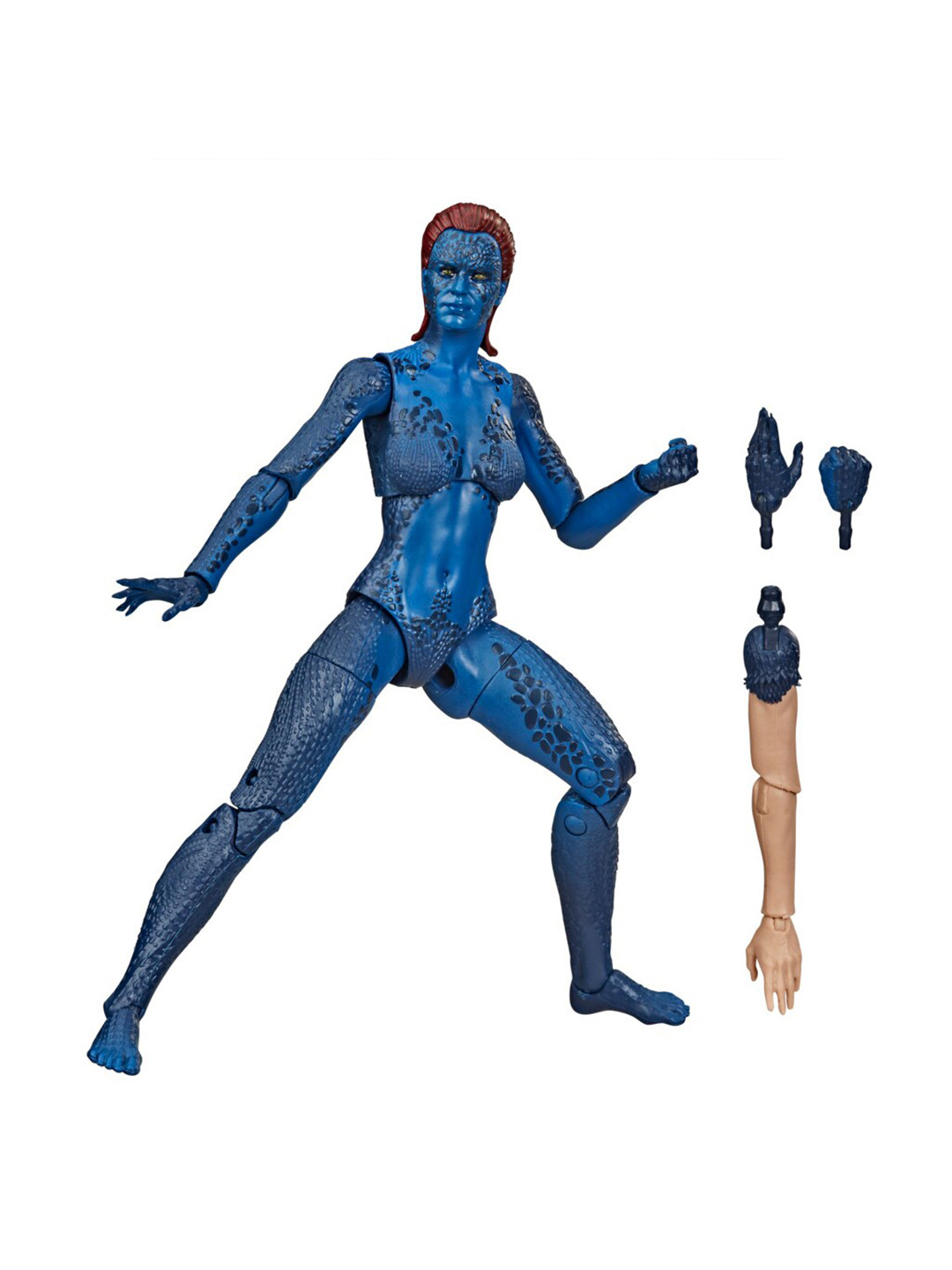 

Hasbro Boys X-Men 20th Anniversary Mystique Marvel Legends Figure, Blue