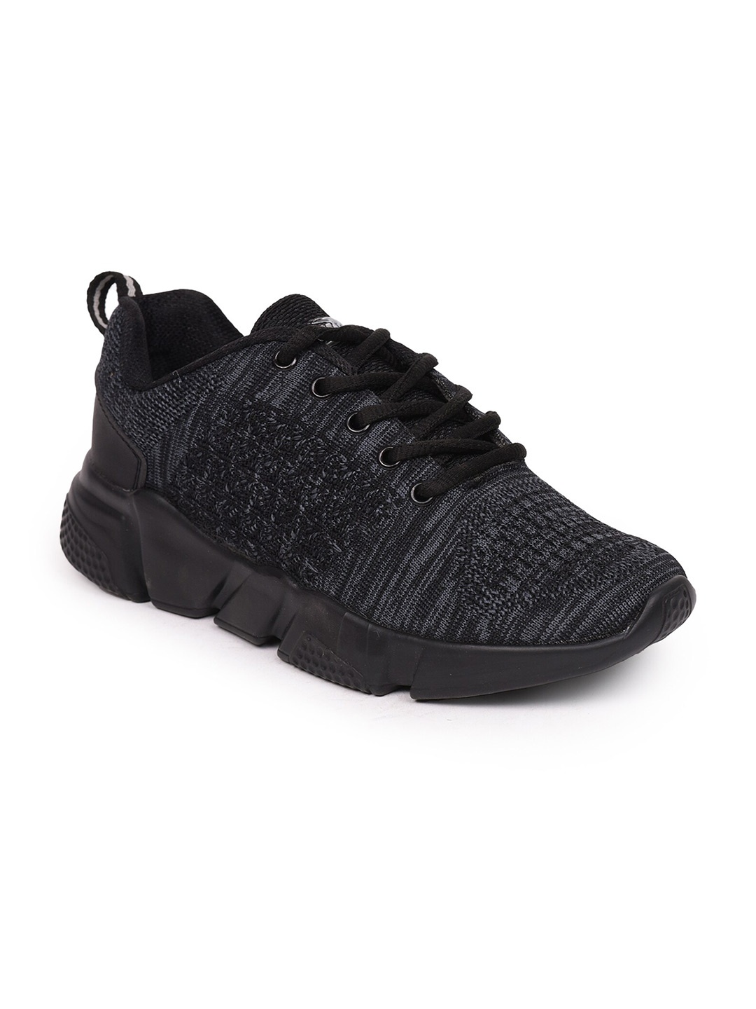 

Liberty Men Black Mesh Running Non-Marking Shoes