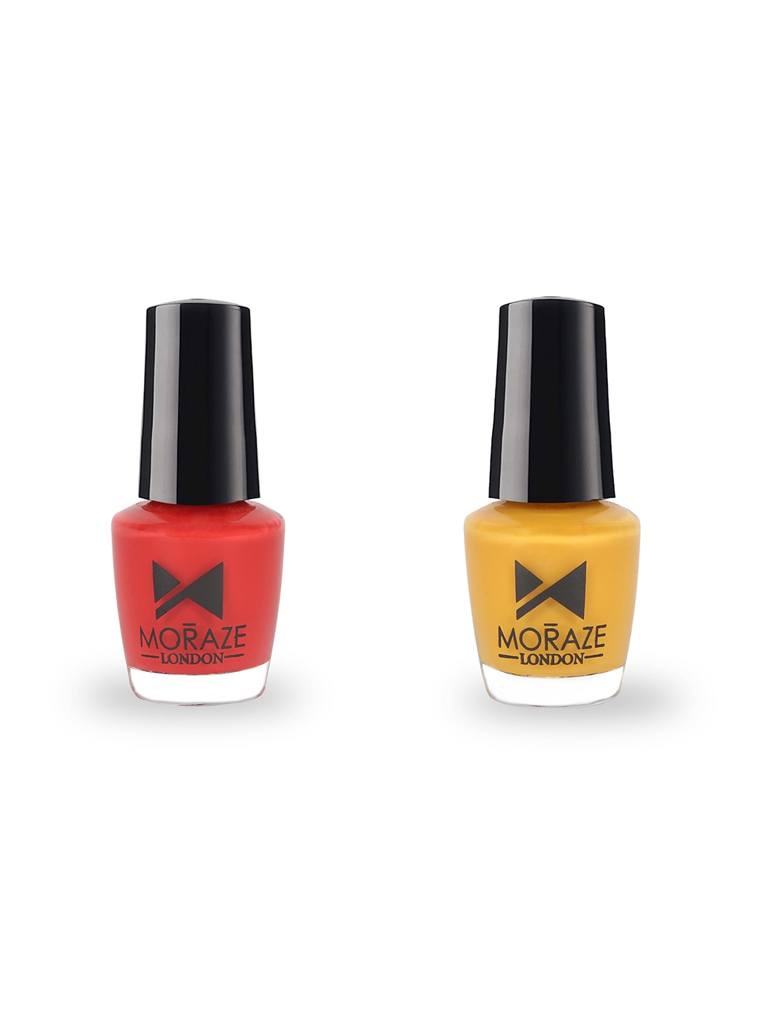 

Moraze Set of 2 Nail Polish - Sun On The Horizon & Summer Dream, Mustard