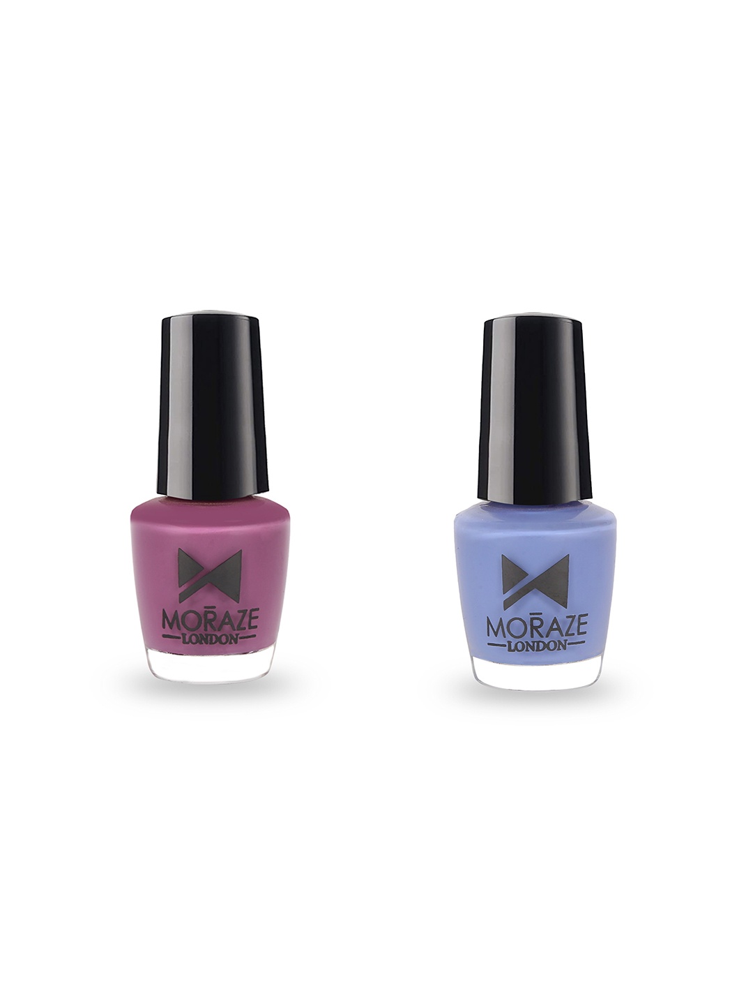 

Moraze Pack of 2 Vegan, Non Toxic Moraze Nail Polish, Purple
