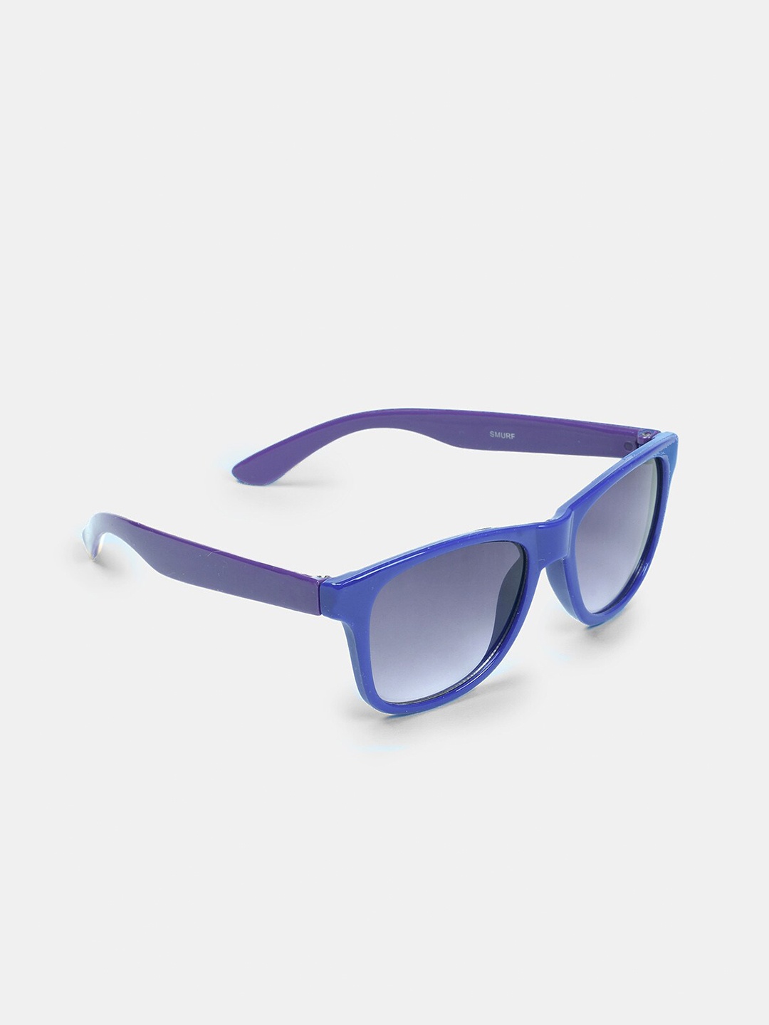 

DukieKooky Unisex Kids Grey Lens & Blue Wayfarer Sunglasses with UV Protected Lens
