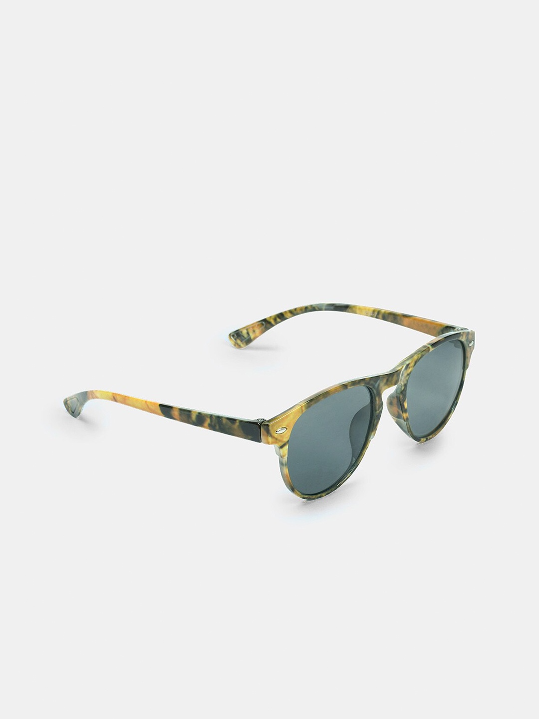 

DukieKooky Unisex Kids Black Lens & Yellow Sunglasses with UV Protected Lens 900706