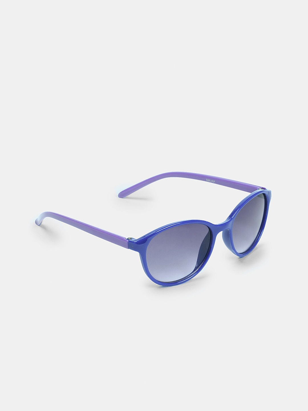 

DukieKooky Unisex Kids Grey Lens & Blue Wayfarer Sunglasses with UV Protected Lens