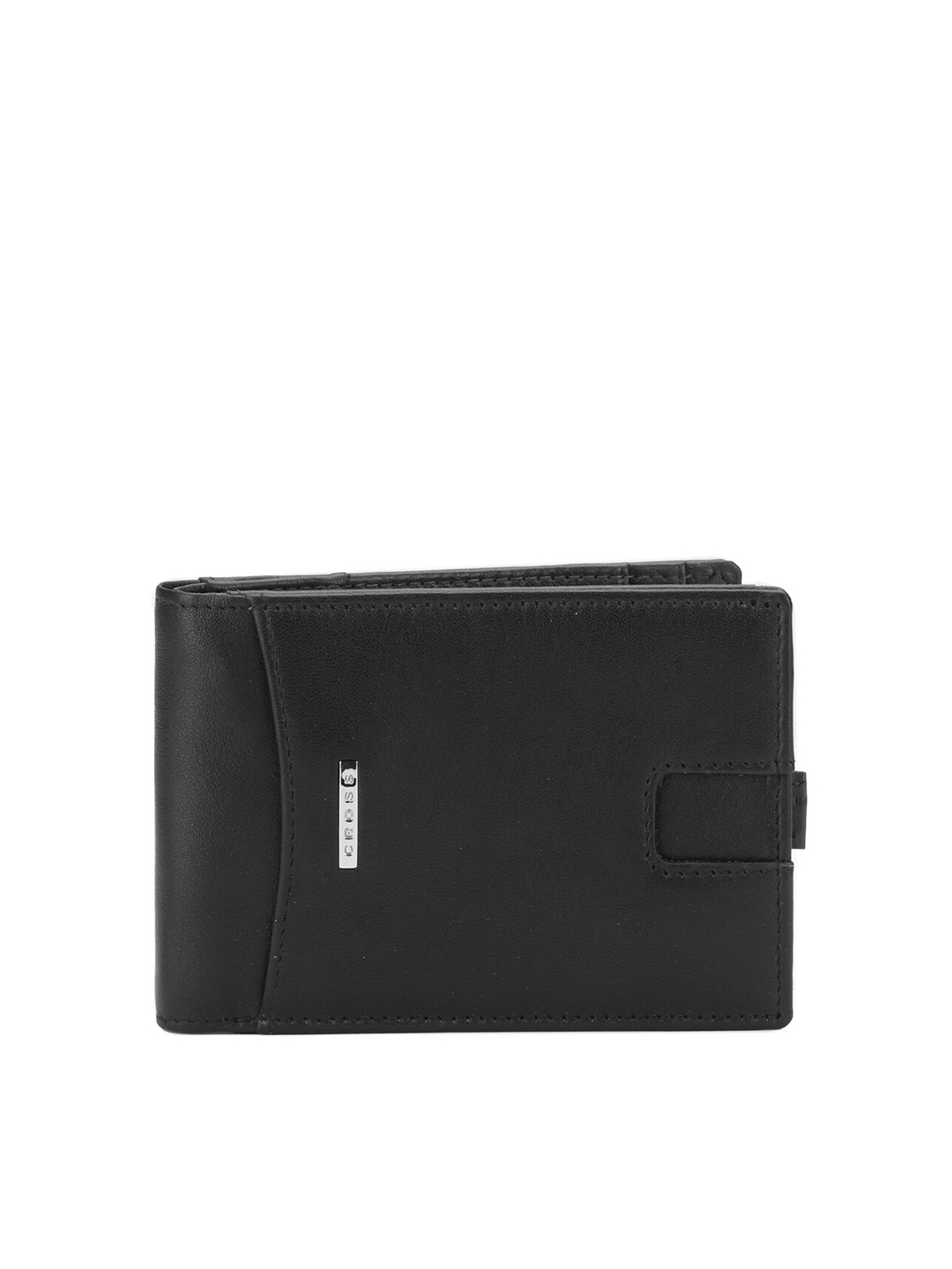 

Cross Men Black Leather Two Fold Wallet
