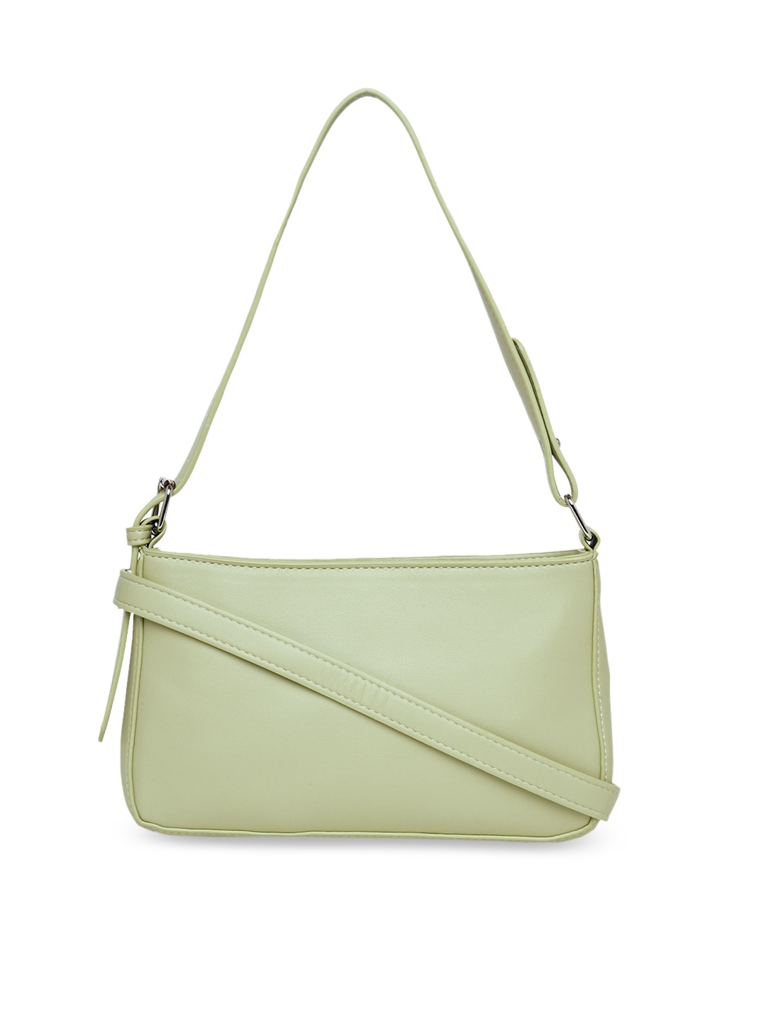 

20Dresses Green Structured Sling Bag