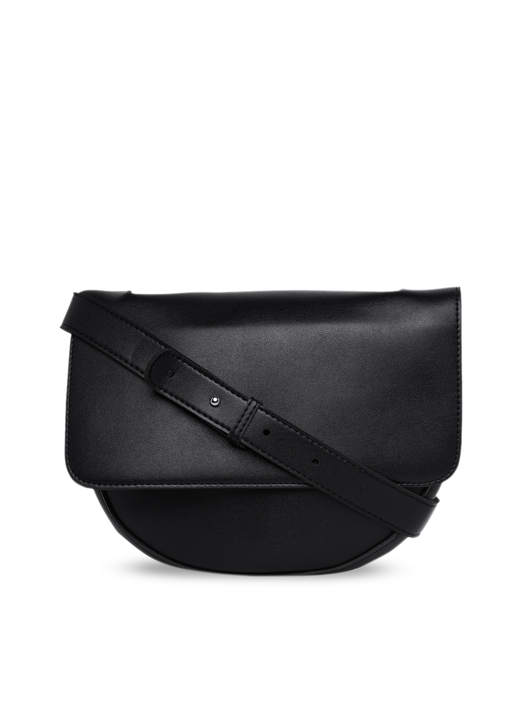 20Dresses Black Half Moon Sling Bag