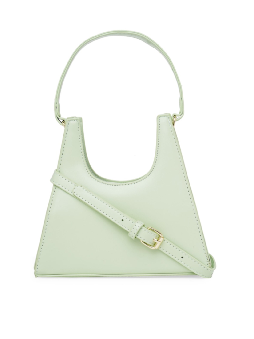 

20Dresses Green Structured Sling Bag