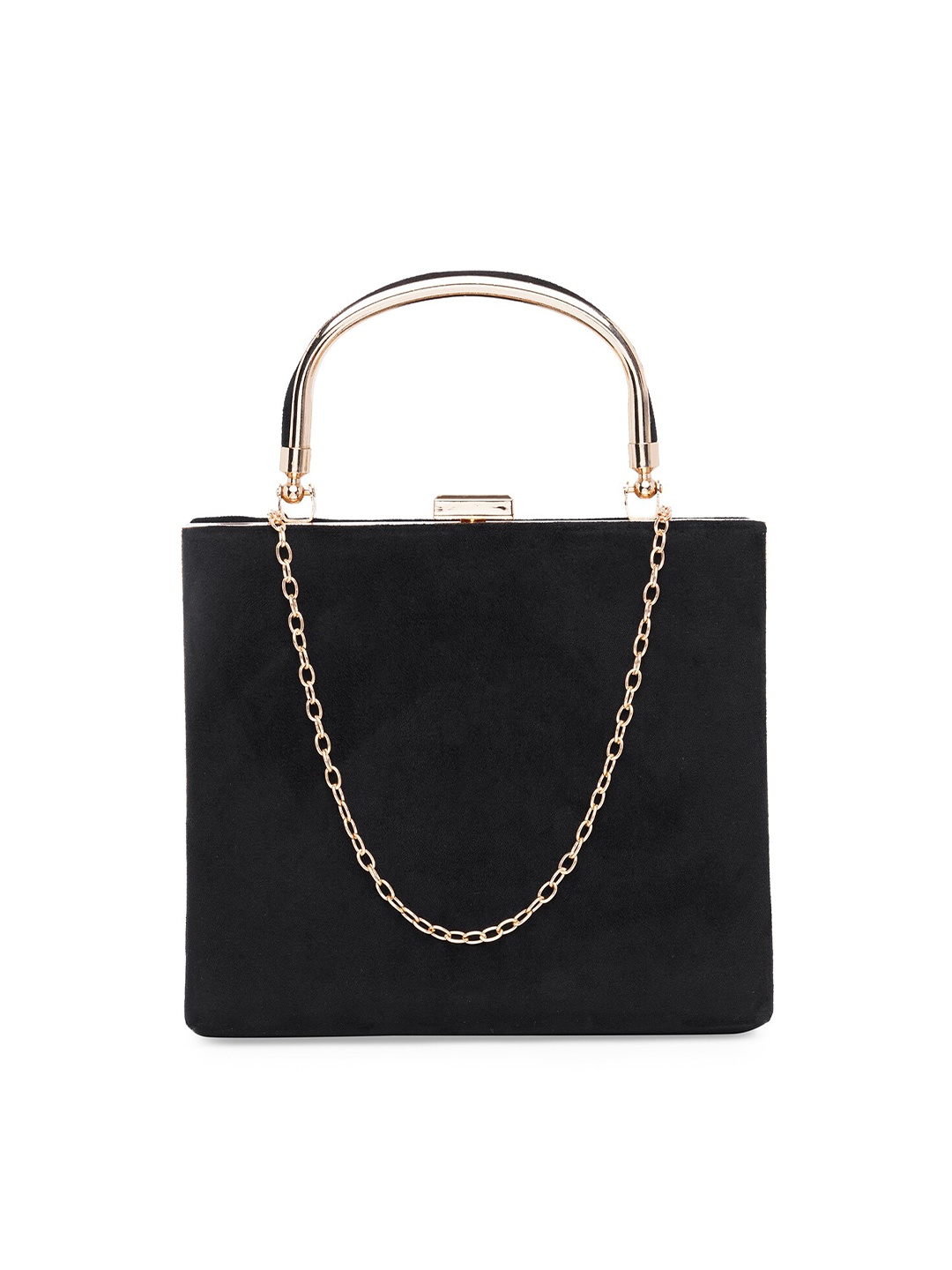 

20Dresses Black & Gold-Toned Box Clutch