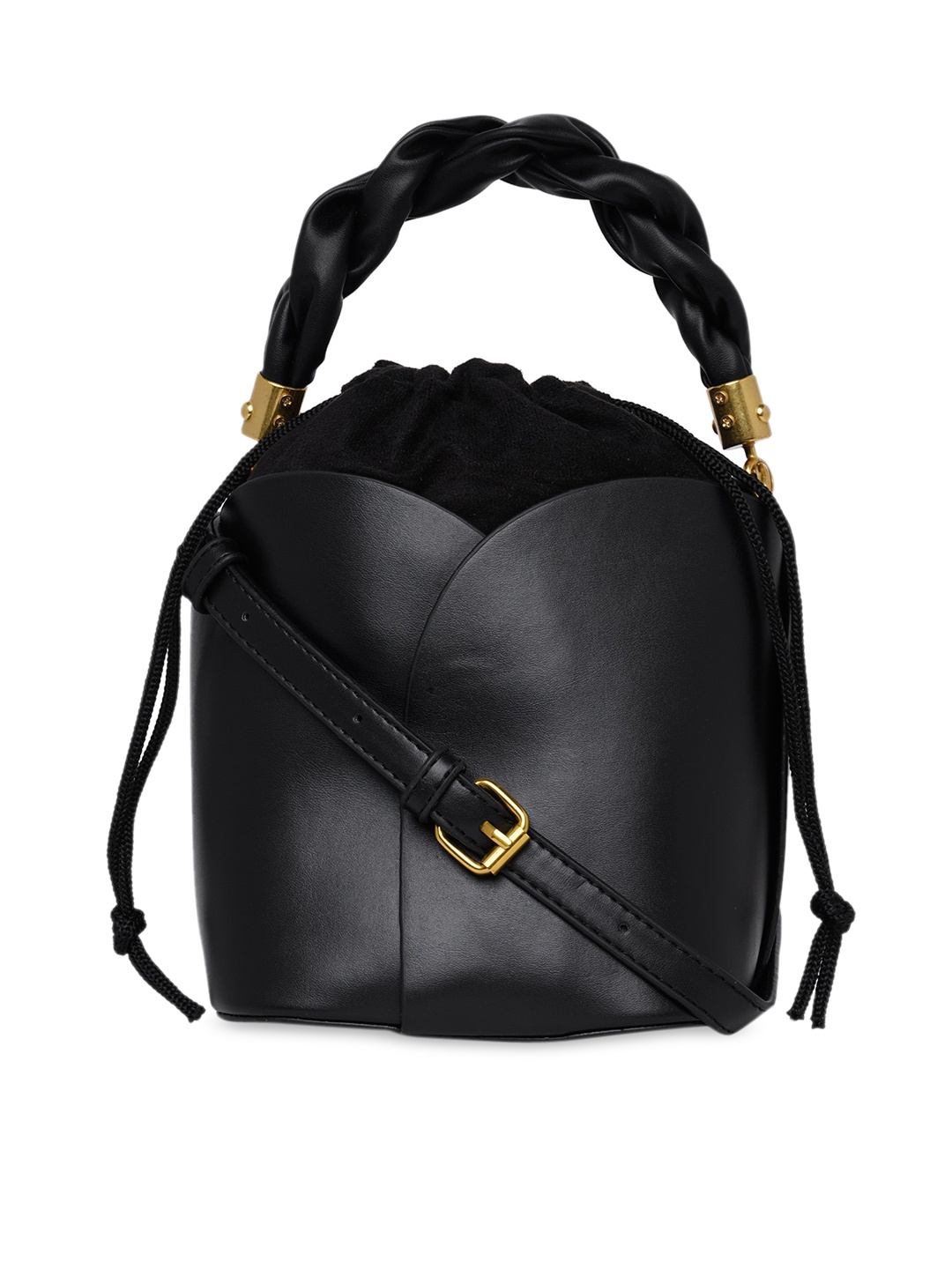 

20Dresses Black Bucket Sling Bag
