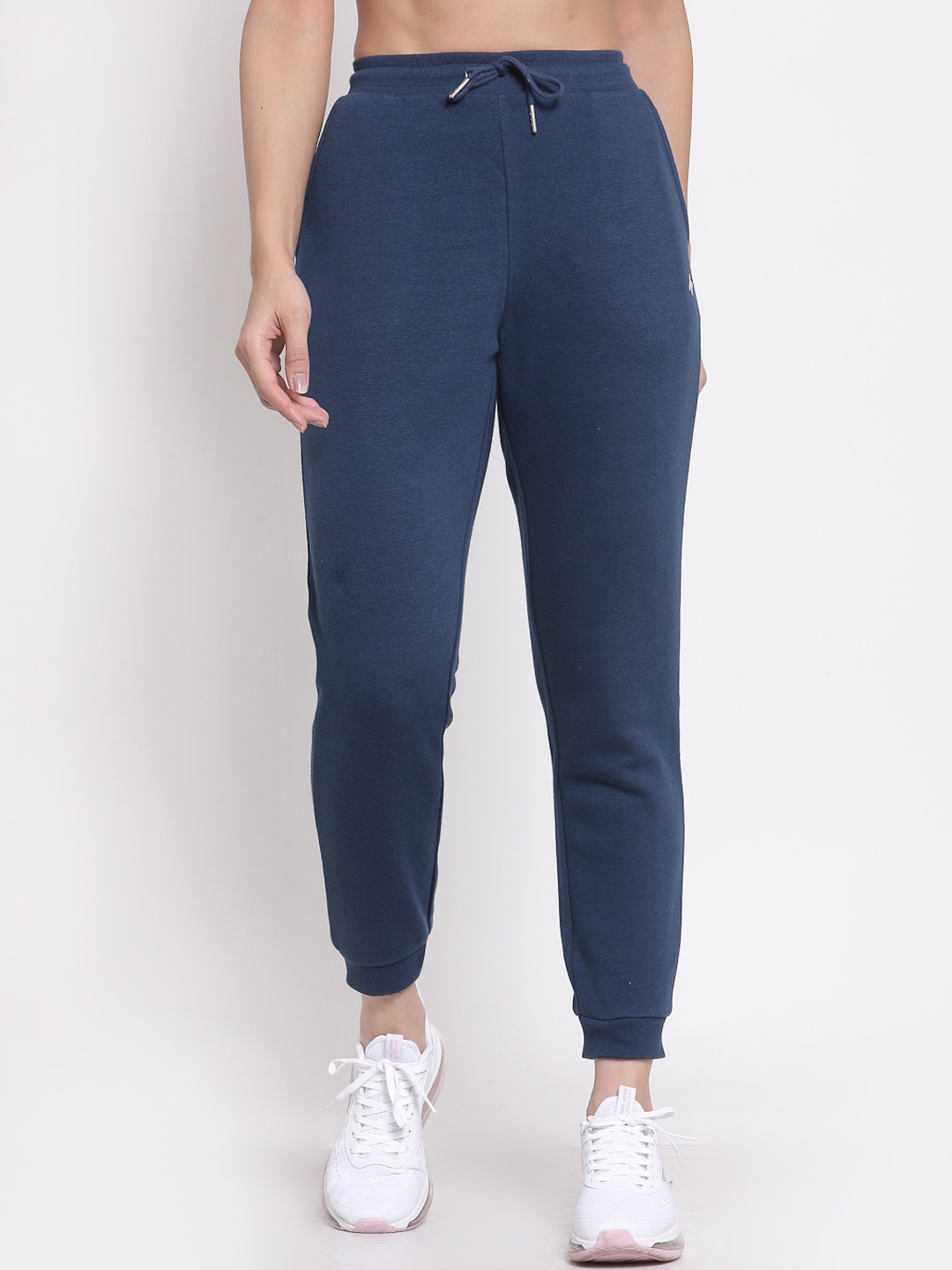

Mode by Red Tape Women Navy Blue Solid Joggers