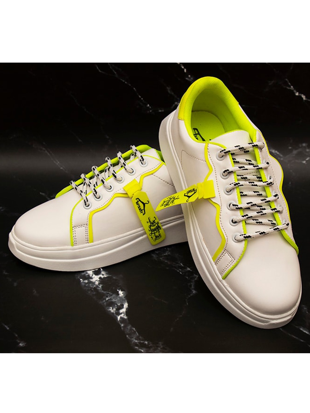 

Brauch Women White Colourblocked Sneakers