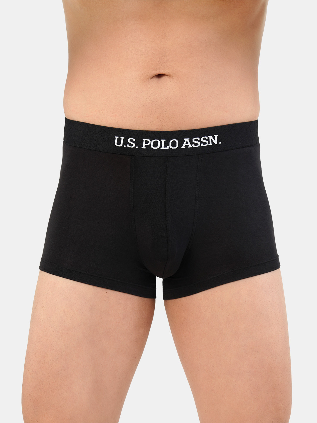 

U.S. Polo Assn. Men Solid Black Short Trunk I703-002-PL