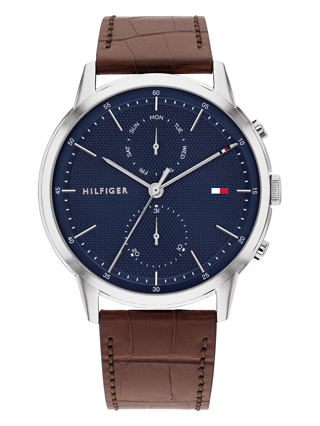 

Tommy Hilfiger Men Blue Easton Analogue Watch TH1710436W, Navy blue