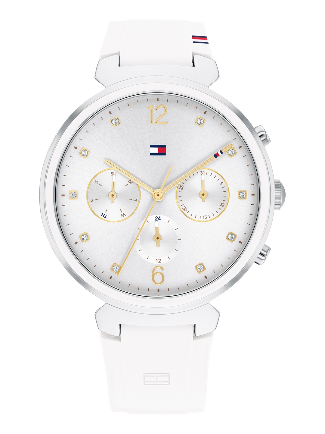 

Tommy Hilfiger Women White Ivy Analogue Watch TH1782342W, Off white