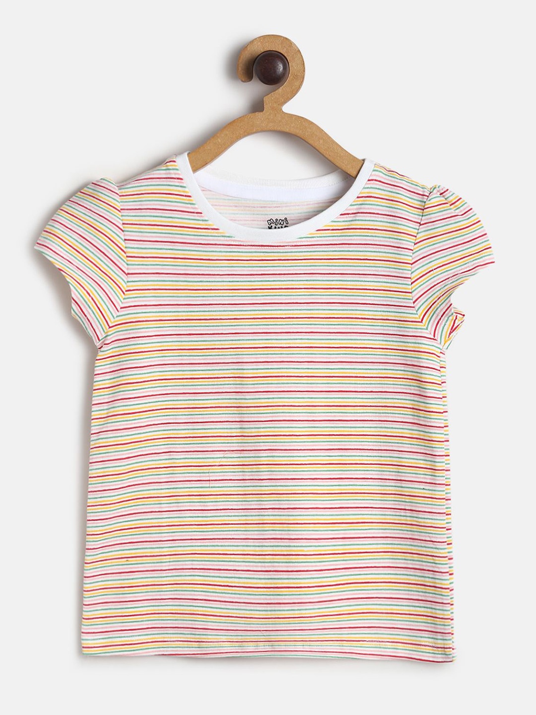

MINI KLUB Multicoloured Striped Regular Top, Multi