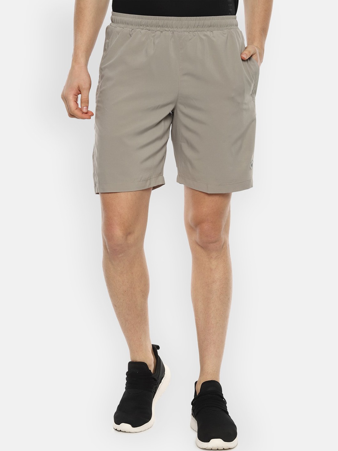 

Louis Philippe ATHPLAY Men Khaki Slim Fit Sports Shorts