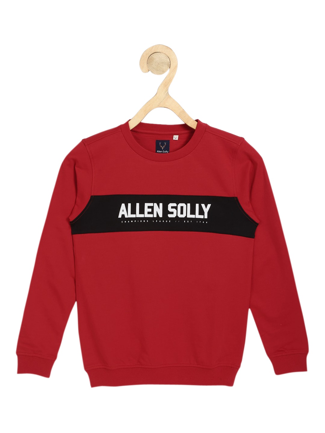 

Allen Solly Junior Boys Red Printed Sweatshirt