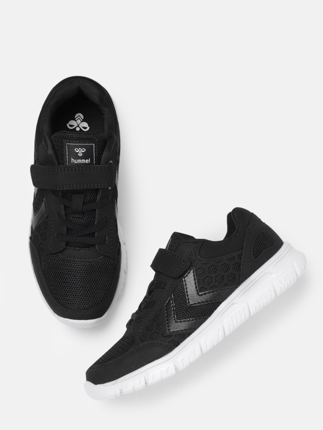 

hummel Boys Black Crosslite Woven Design Sneakers