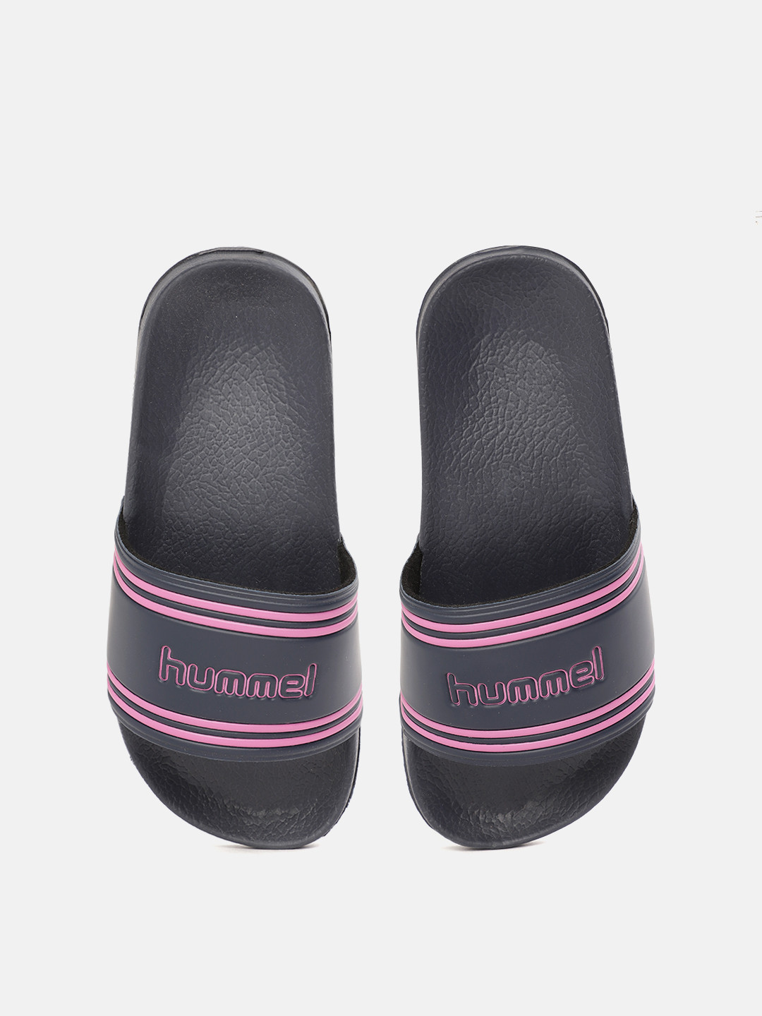 

hummel Boys Black Brand Logo Sliders
