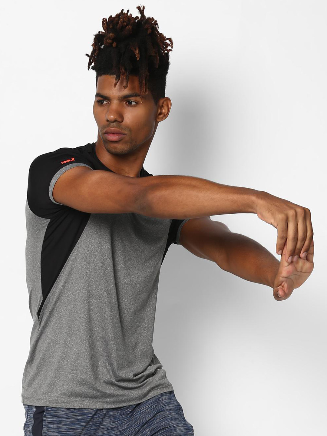 

rock it Men Grey T-shirt