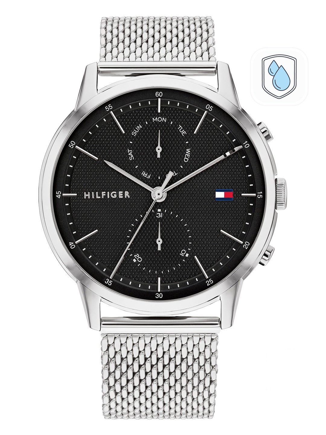 

Tommy Hilfiger Men Black Dial Analogue Watch TH1710433W
