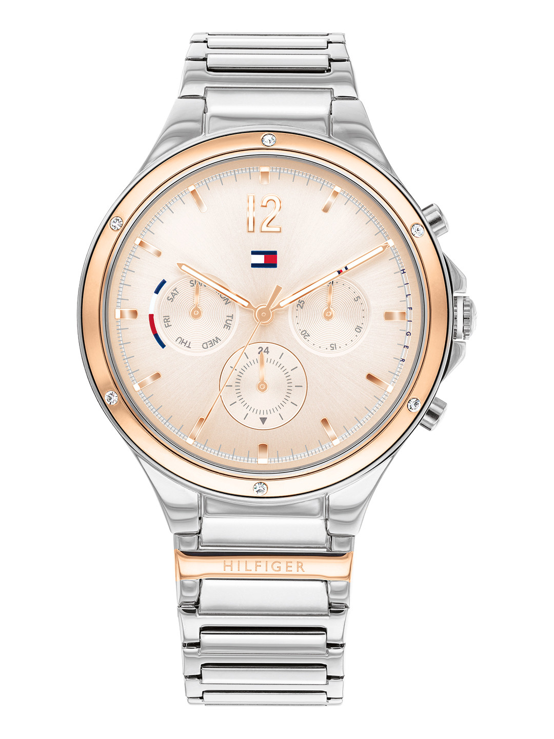 

Tommy Hilfiger Women Rose Gold-Toned Eve Analogue Watch TH1782279W