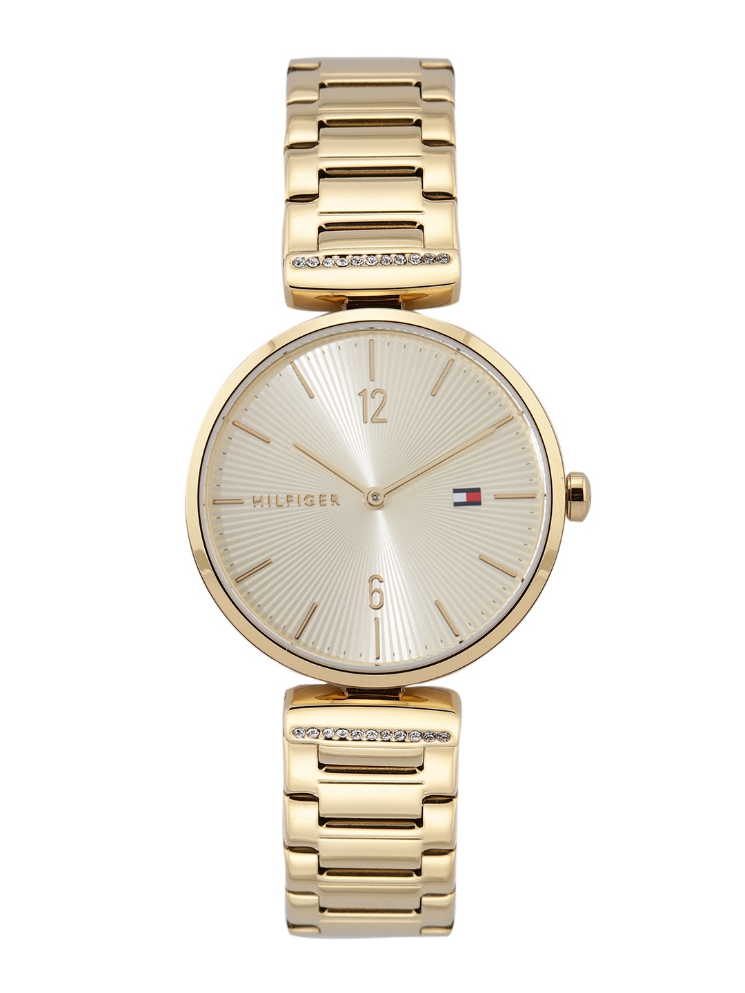 

Tommy Hilfiger Women Gold-Toned Dial & Bracelet Style Straps Analogue Watch TH1782272W