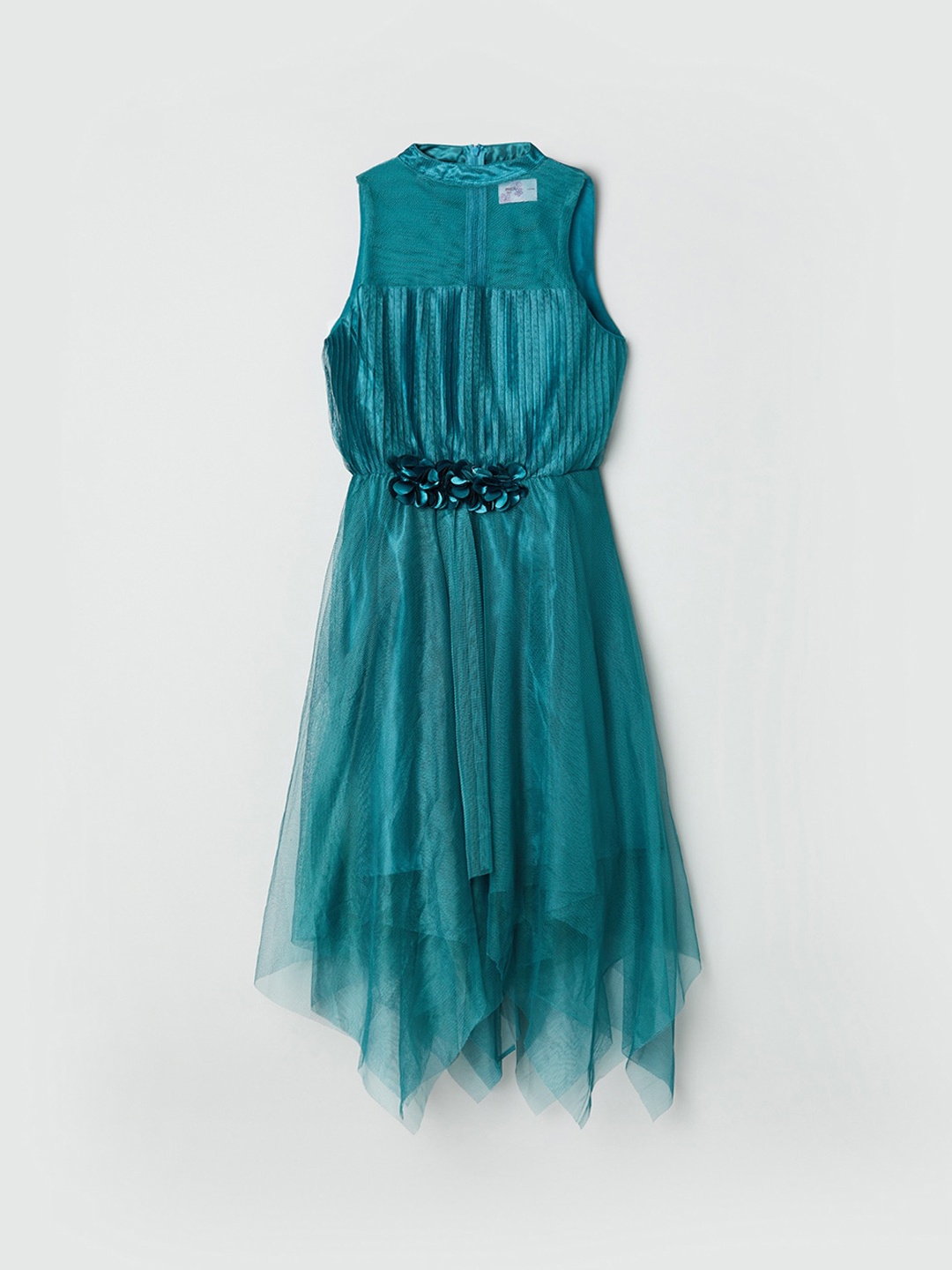 

max Woman Teal Georgette Dress