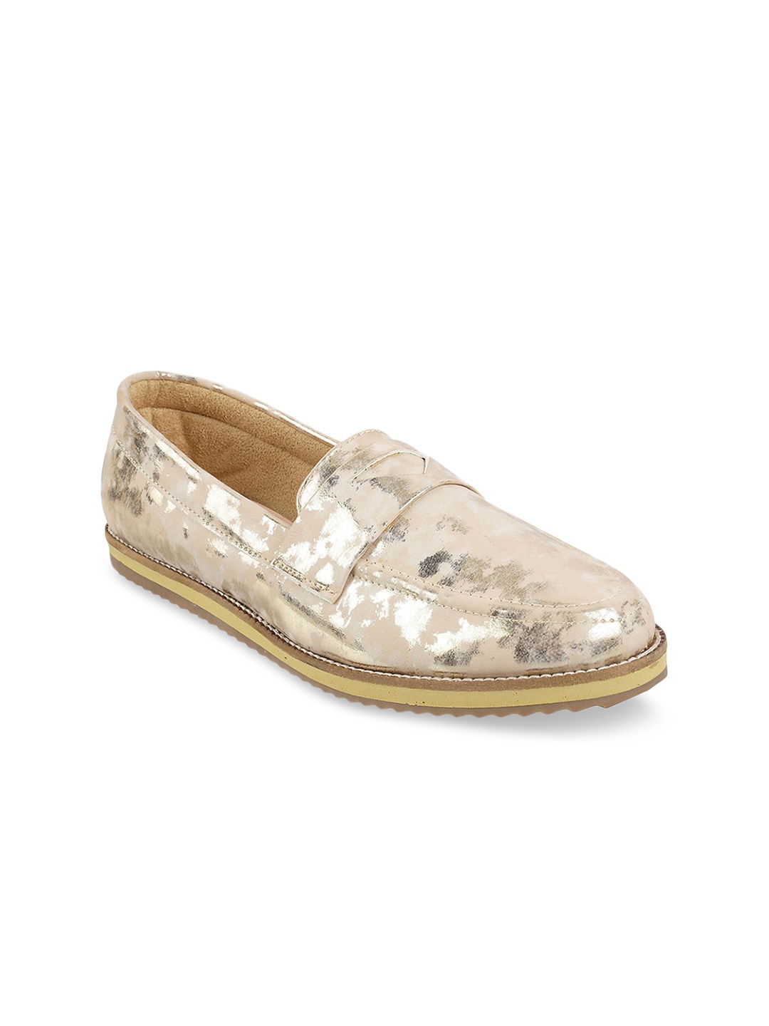 

Wet Blue Women Cream-Coloured Printed Espadrilles