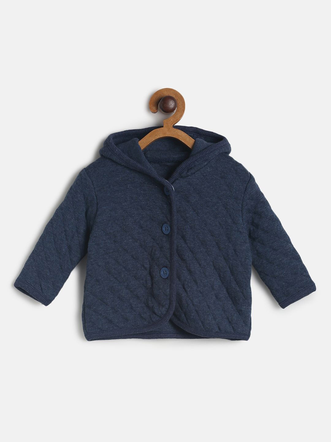 

MINI KLUB Boys Navy Blue Lightweight Quilted Jacket