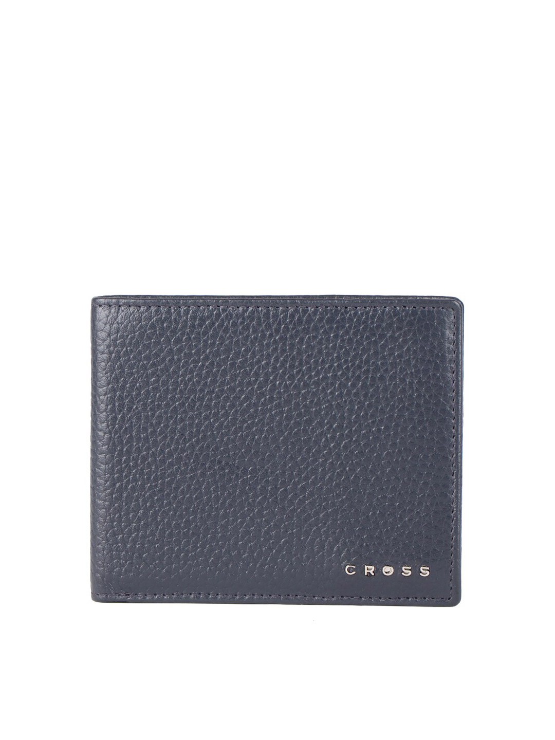 

Cross Men Navy Blue Leather Two Fold Wallet