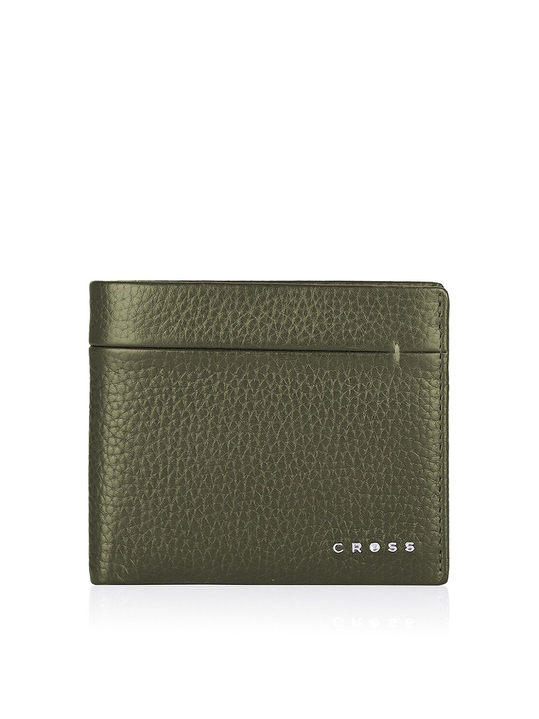 

Cross Men Textured Leather Two Fold Wallet, Khaki