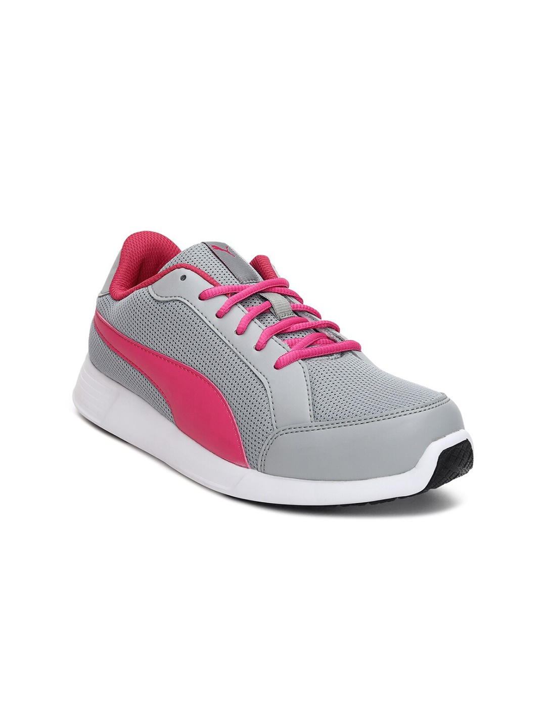 

Puma Women Grey & Pink Colourblocked Sneakers
