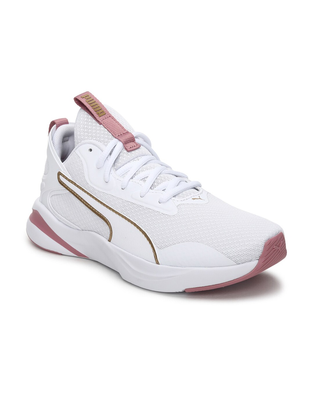 

Puma Women White Solid Softride Rift Walking Shoes