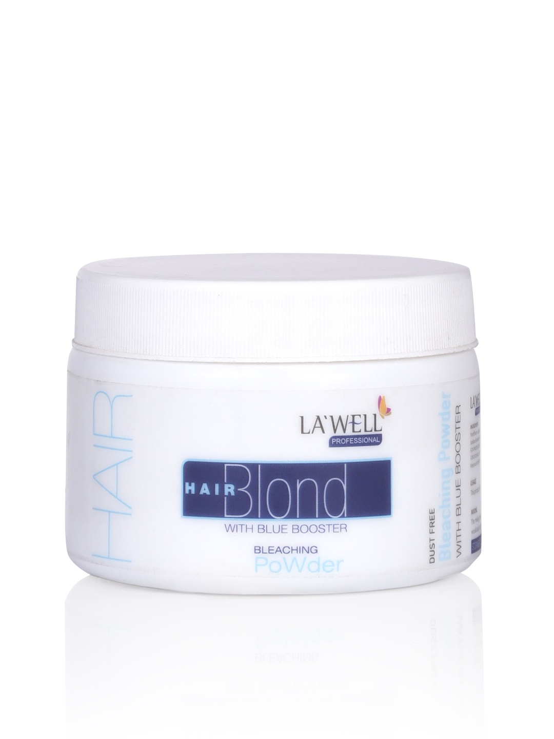 

LaWell Unisex Professional Hair Blond with Blue Booster Bleaching Powder, White