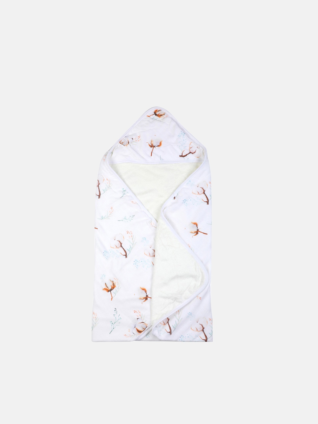 

Softsens Multi-Coloured GSM 120 Cotton Clouds Super Soft Muslin Hooded Towel