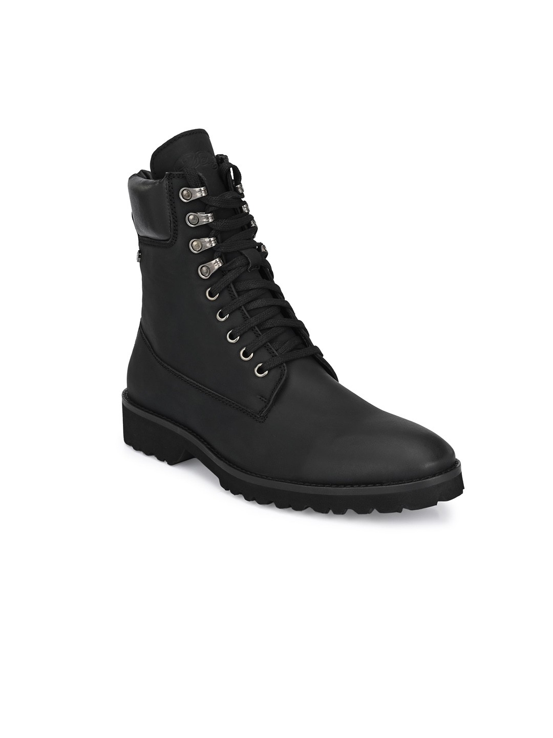 

Delize Men Black Flat Boots