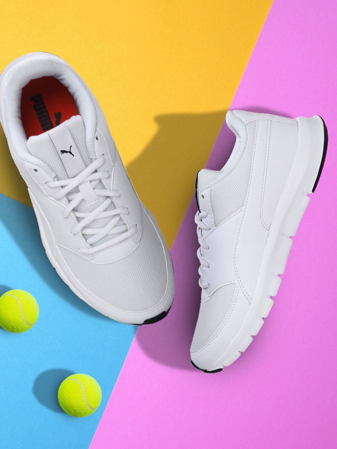 

Puma Unisex Kids White Sneakers