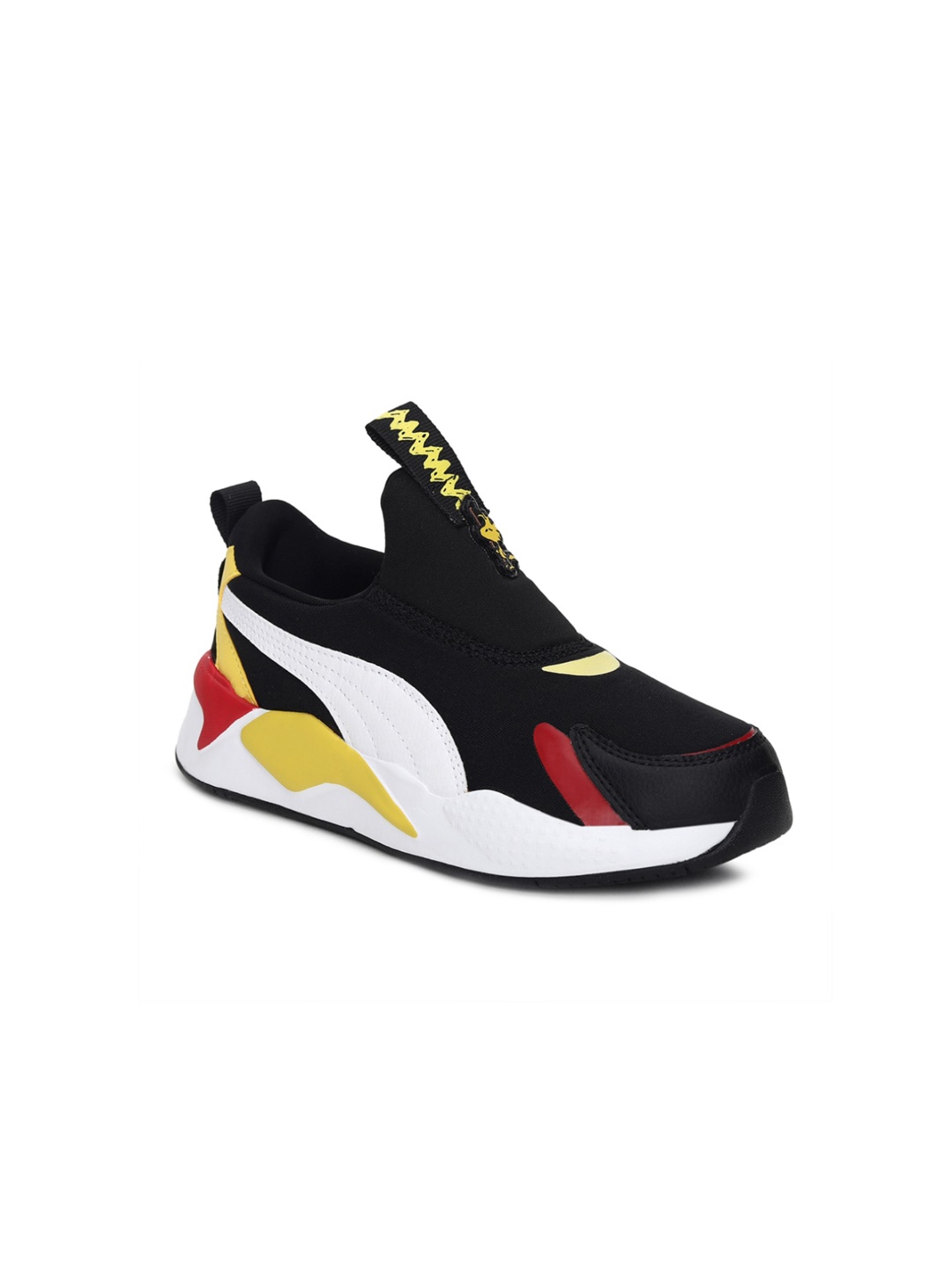 

Puma Unisex Kids Multicoloured Colourblocked PUMA x PEANUTS RS X Slip-On Sneakers, Multi