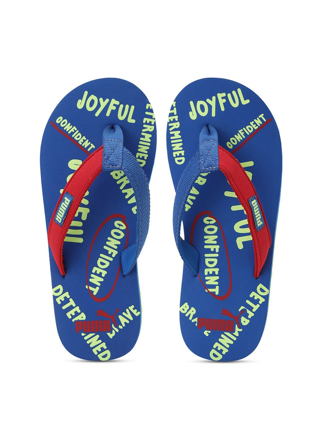 

Puma Blue Red Toss Star Unisex Sandals