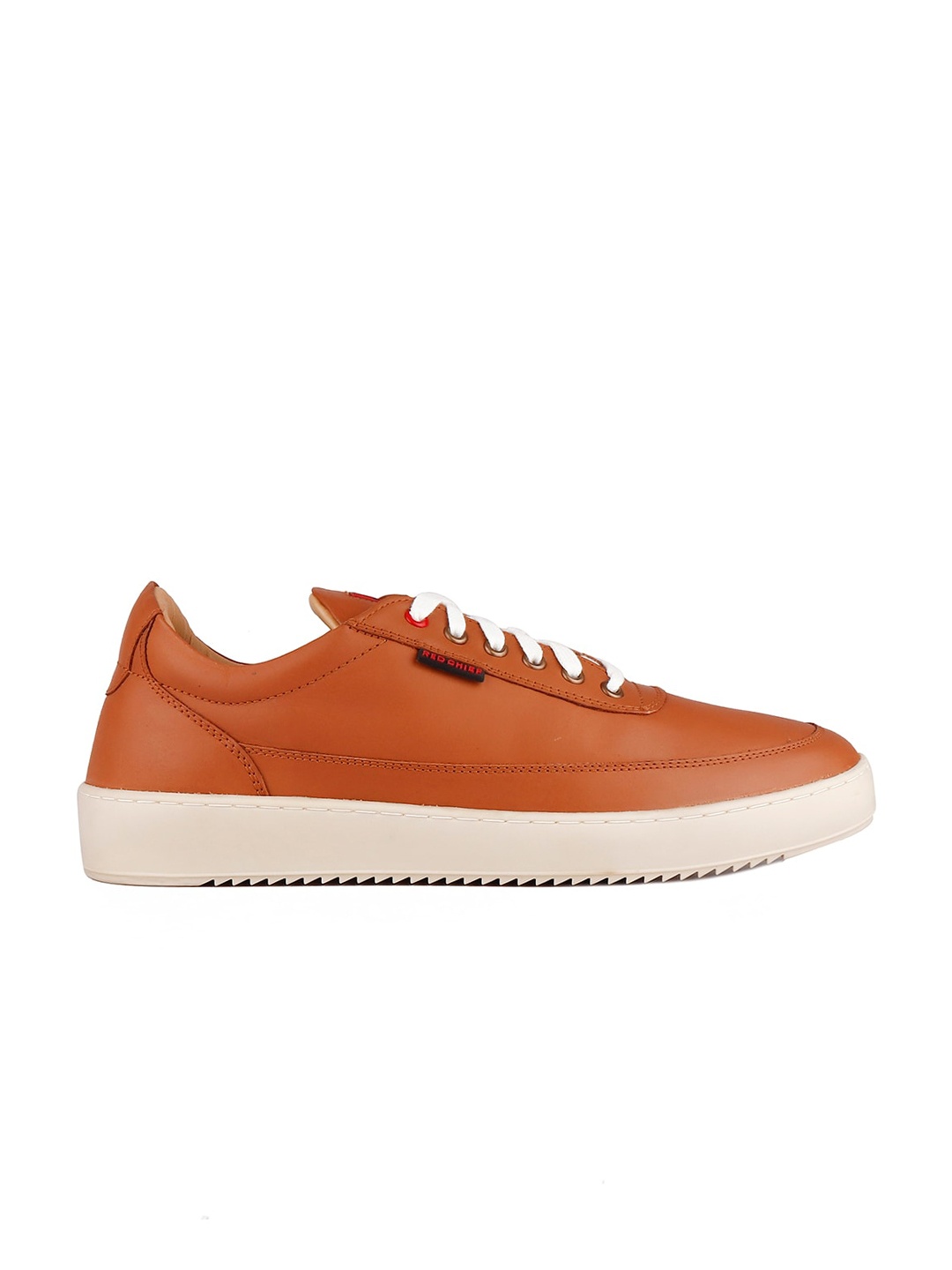 

Red Chief Men Tan Brown Leather Sneakers