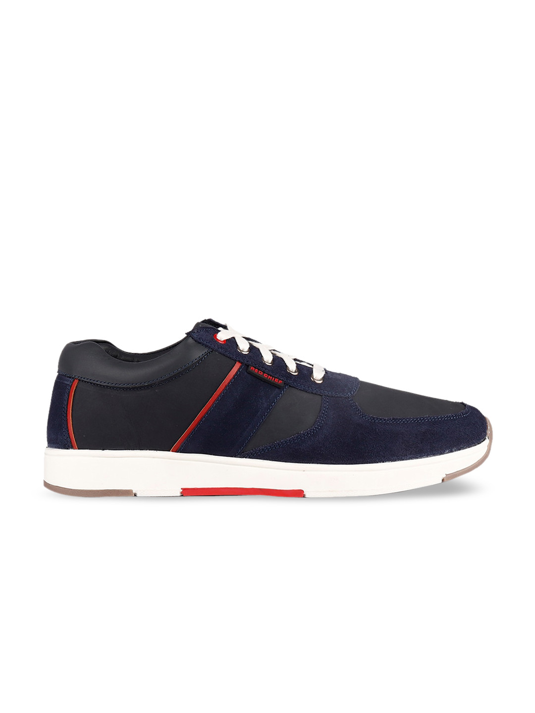 

Red Chief Men Blue Leather Sneakers