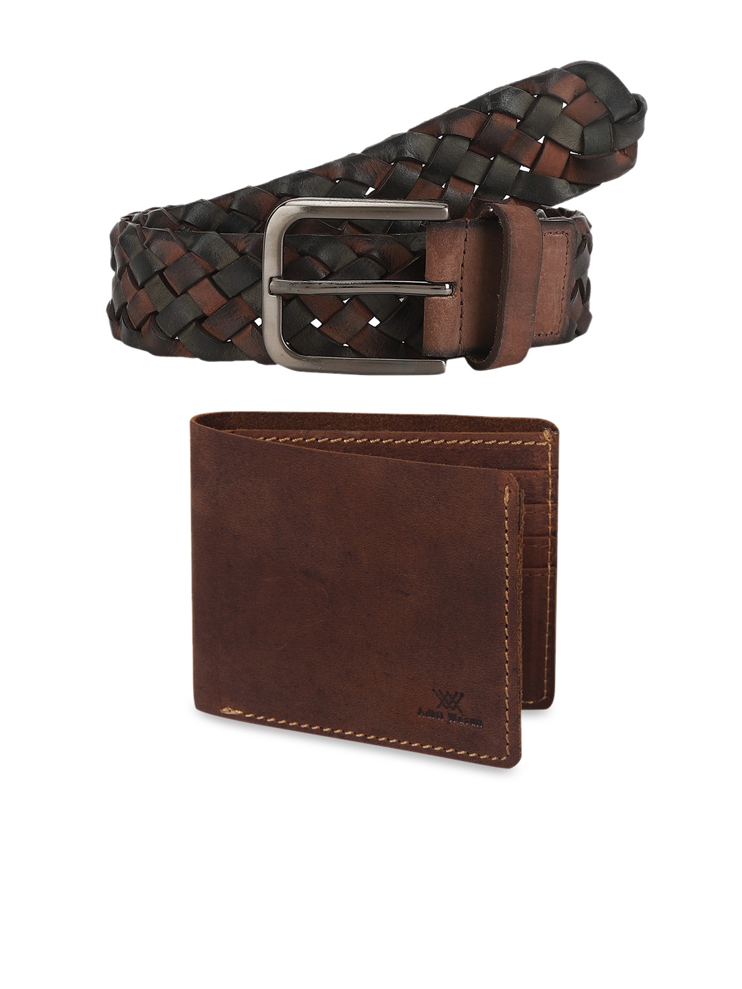 

Aditi Wasan Men Brown Genuine Leather Accessory Gift Set