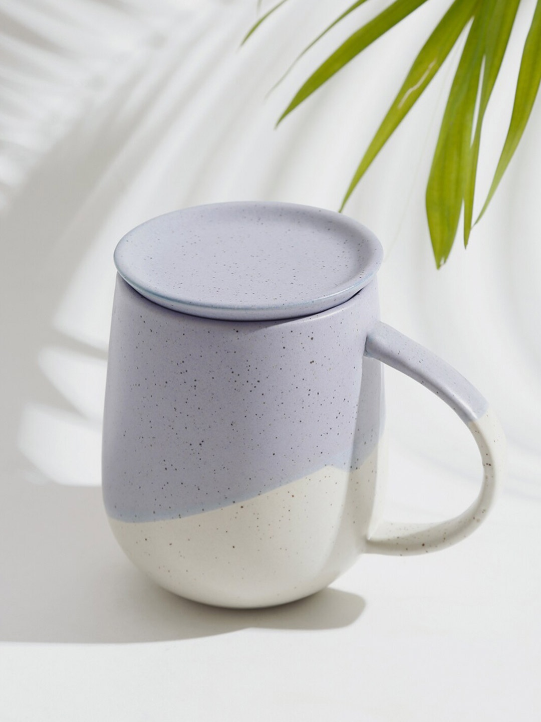 

Fabindia Purple Solid Ceramic Glazed Glossy Mug