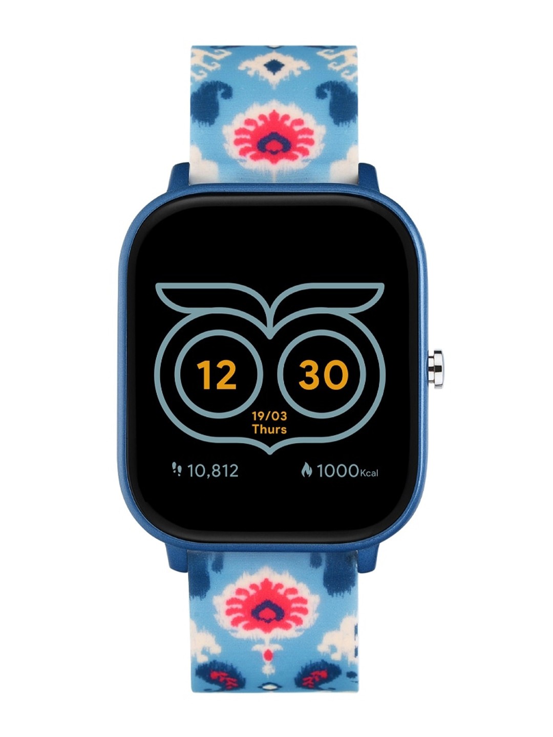 

Chumbak Women Blue Solid Bluetooth Smart Watch 8907605107894