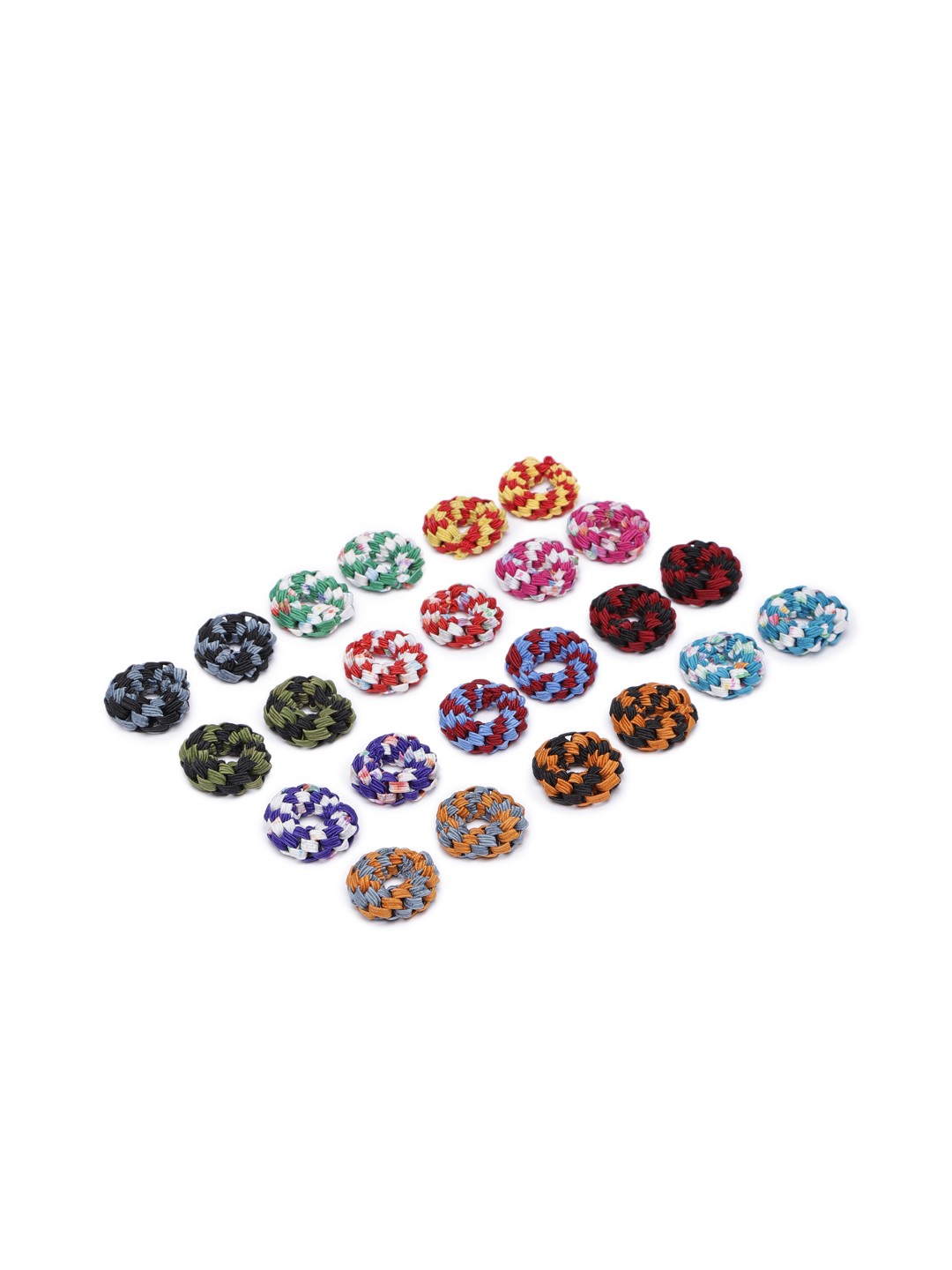 

AccessHer Women Set of 24 Rubber Bands, Multi