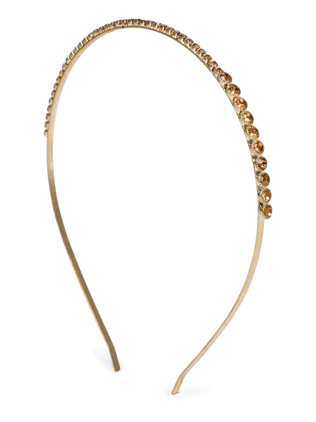 

AccessHer Women Gold-Toned Rhinestone Embellished Hairband